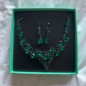 Emerald Green Costume Jewelery
